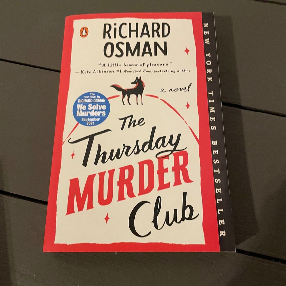 Richard Osman The Thursday Murder Club Novel New York Times Bestseller Paperback